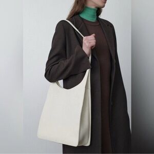 The Row Jules Leather Tote Shoulder Bag brand new